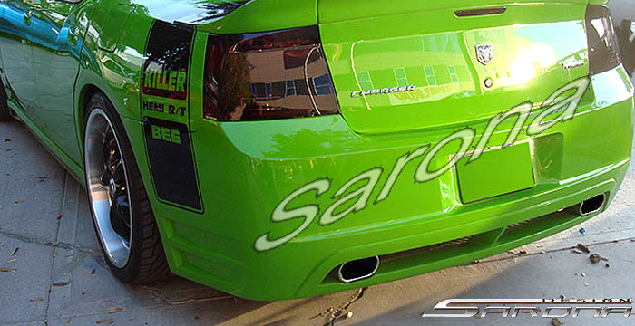 Custom Dodge Charger Rear Bumper  Sedan (2005 - 2010) - $690.00 (Part #DG-001-RB)